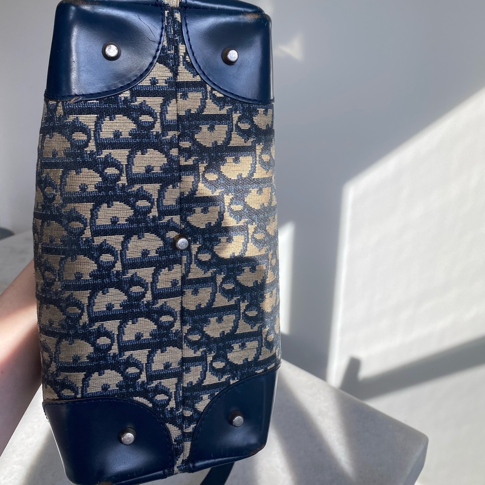 AuthenticVintage Dior Diorissimo Shoulder Bag zipper won't unzip - Picture 11 of 13